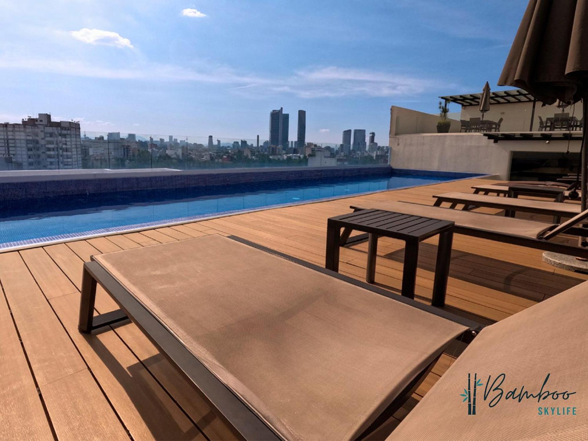 Amazing City Views Condesa Roma By Bamboo Skylife Мехико Экстерьер фото