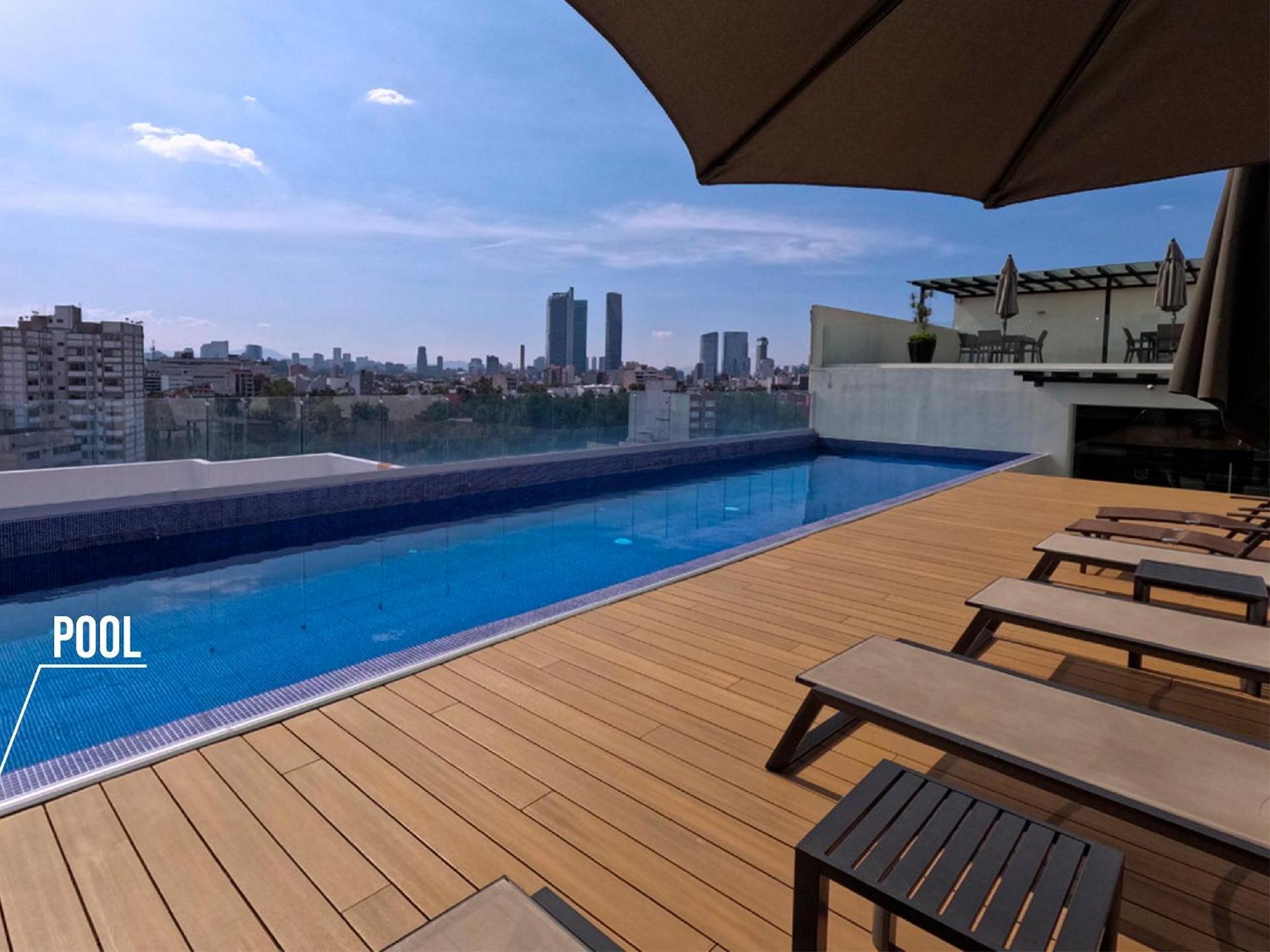 Amazing City Views Condesa Roma By Bamboo Skylife Мехико Экстерьер фото