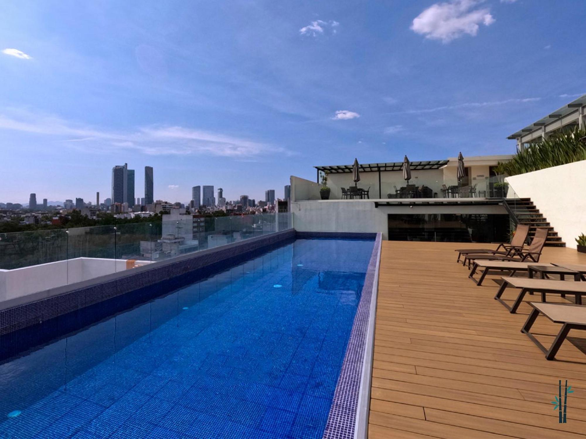 Amazing City Views Condesa Roma By Bamboo Skylife Мехико Экстерьер фото