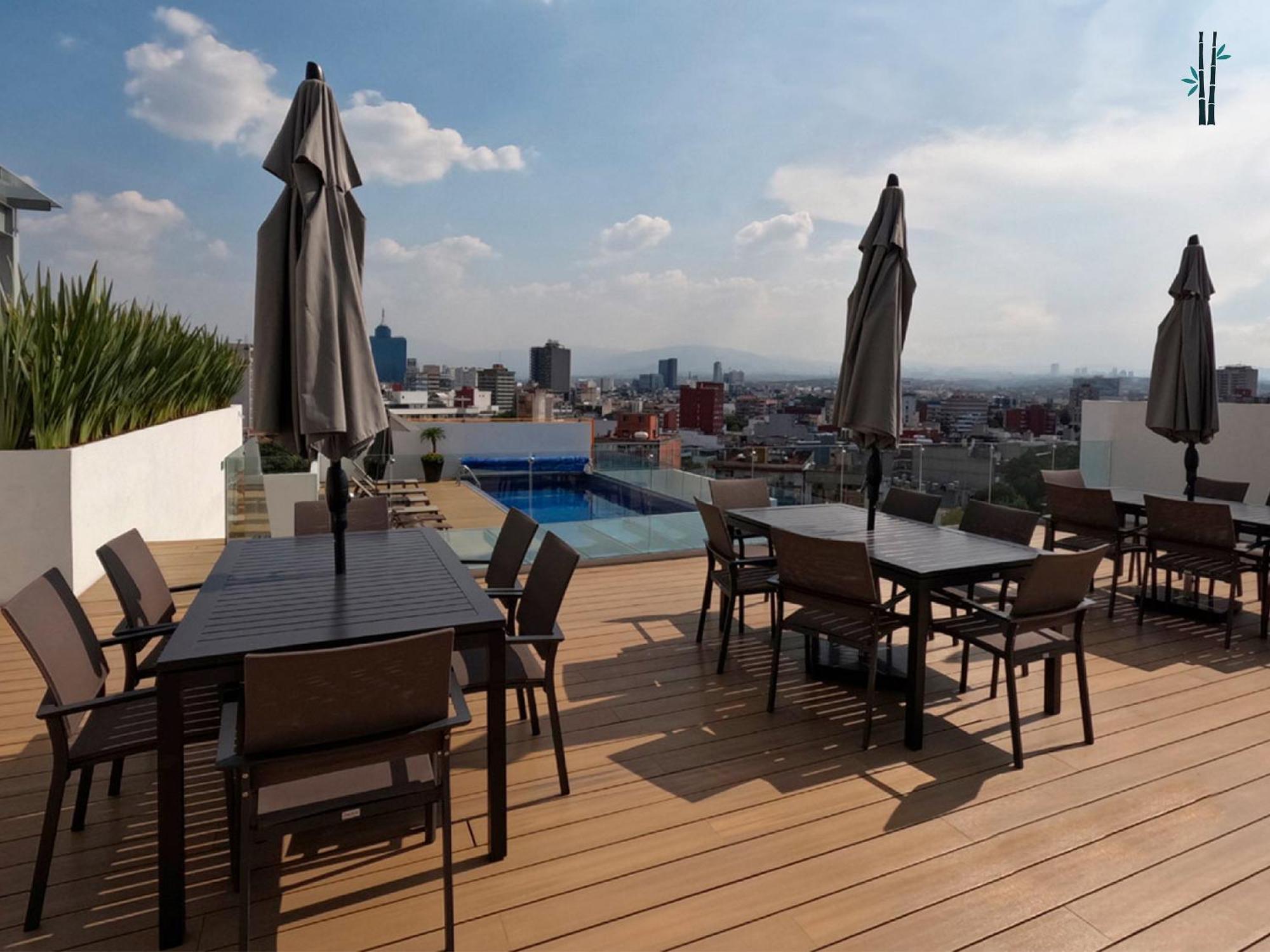 Amazing City Views Condesa Roma By Bamboo Skylife Мехико Экстерьер фото