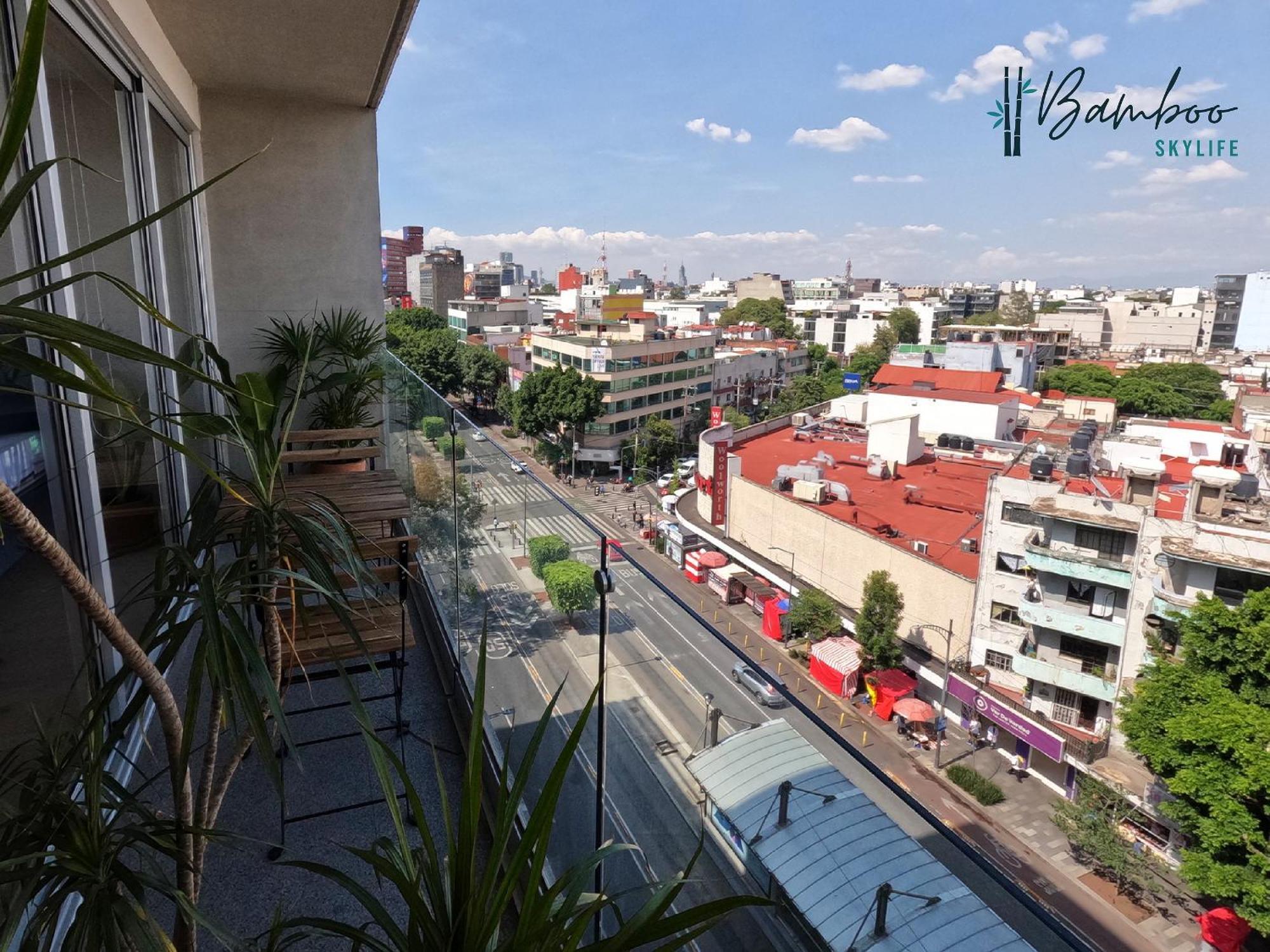 Amazing City Views Condesa Roma By Bamboo Skylife Мехико Экстерьер фото