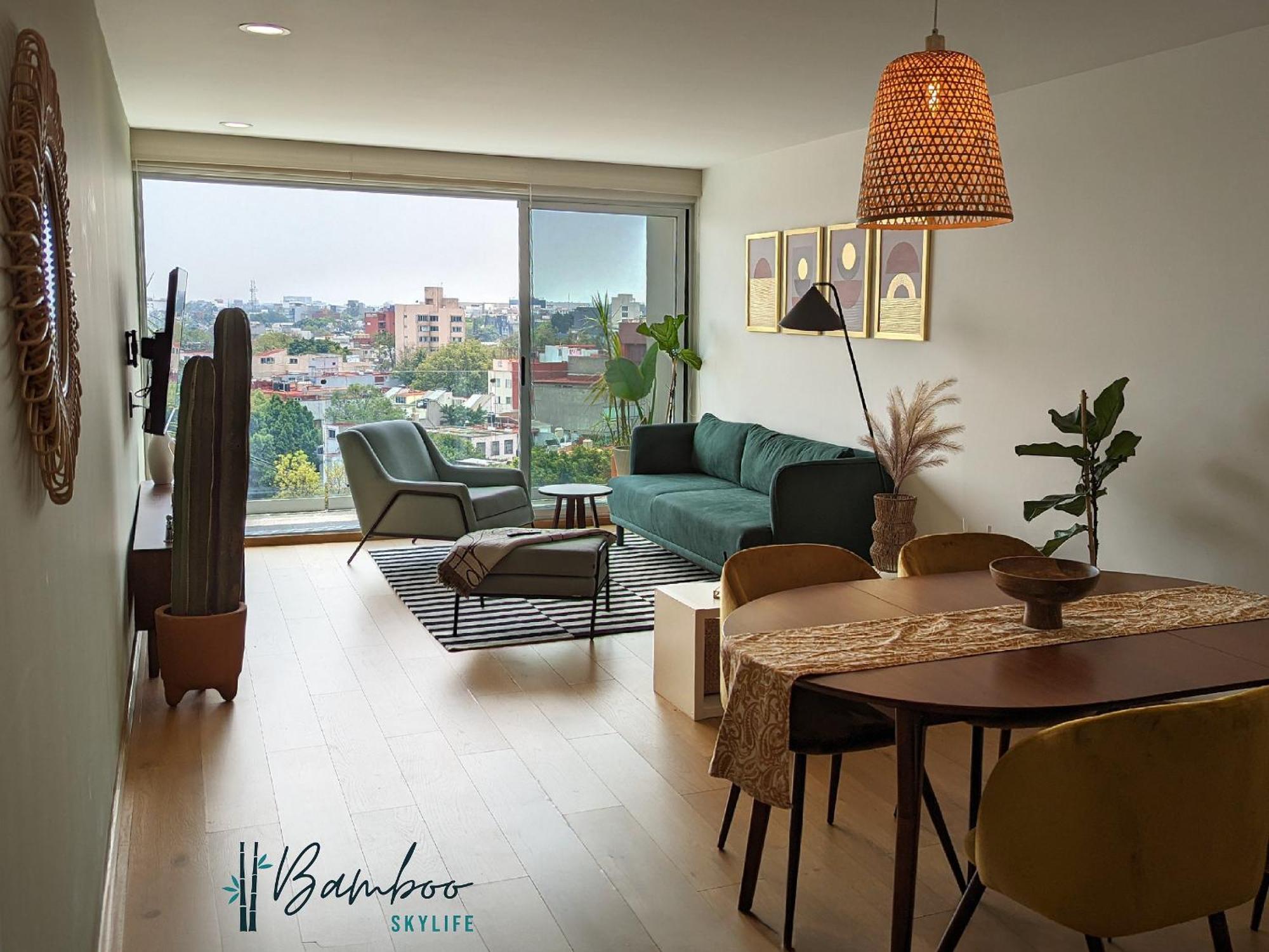 Amazing City Views Condesa Roma By Bamboo Skylife Мехико Экстерьер фото